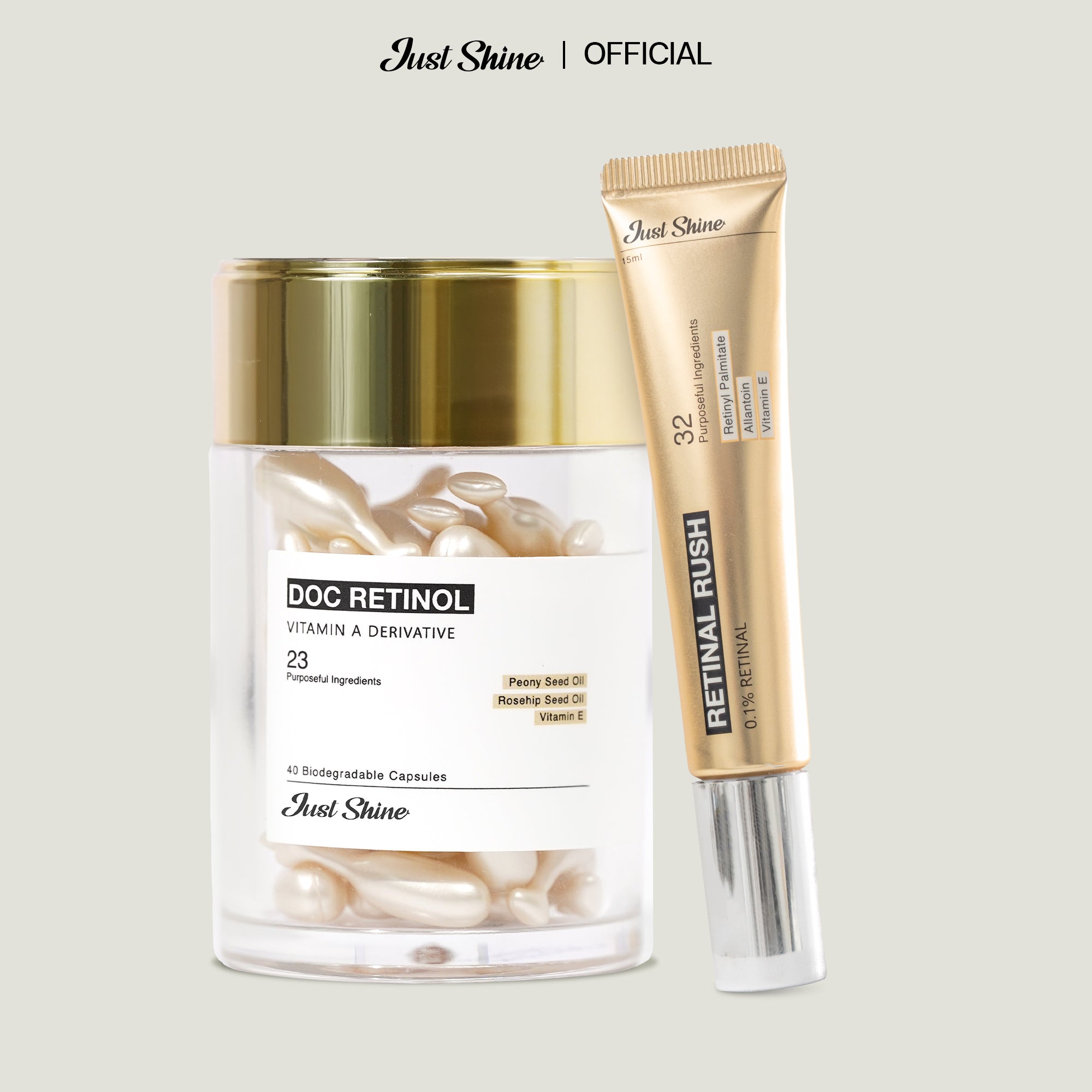 Anti-aging Set | คอมโบต่อต้านริ้วรอย – ฟื้นฟูความอ่อนเยาว์อย่างล้ำลึก